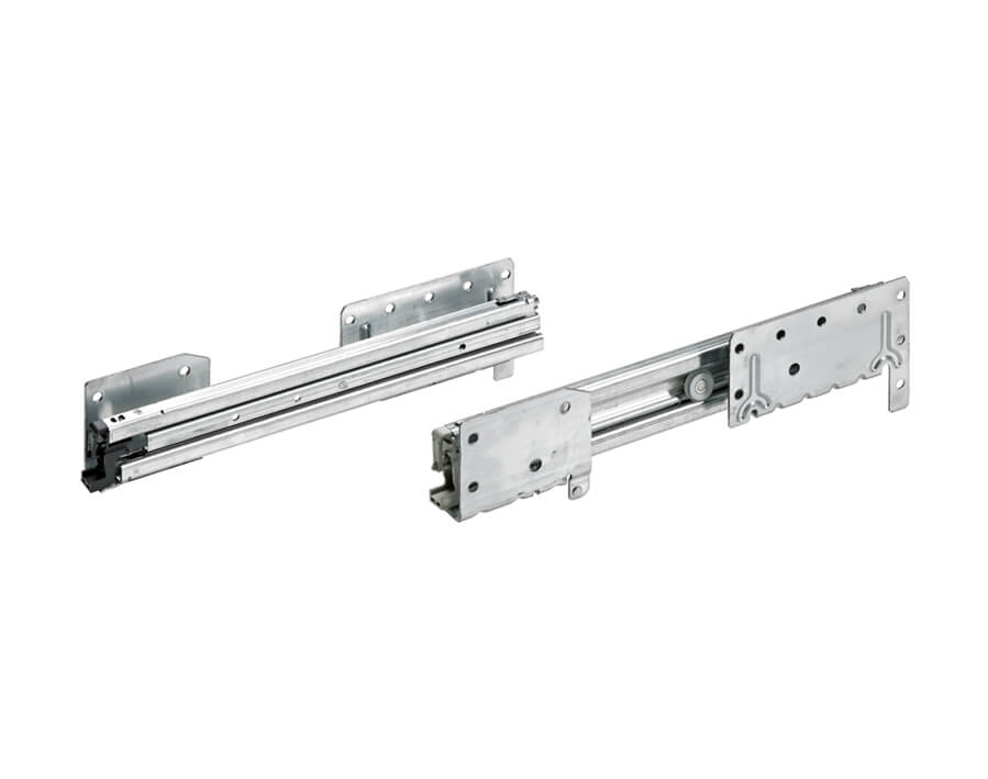 Auszugsführung Quadro Duplex 30 für Minicontainer/Caddy Systema Top 2000