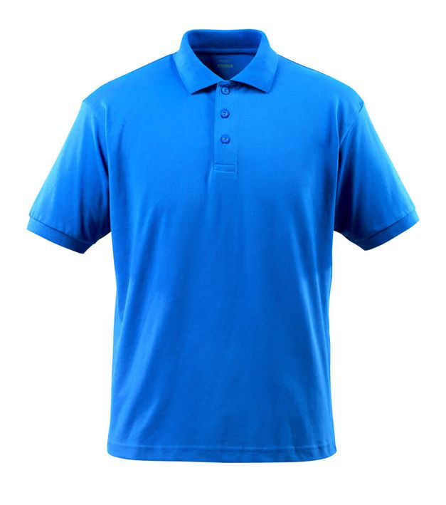 Polo-Shirt CROSSOVER azurblau