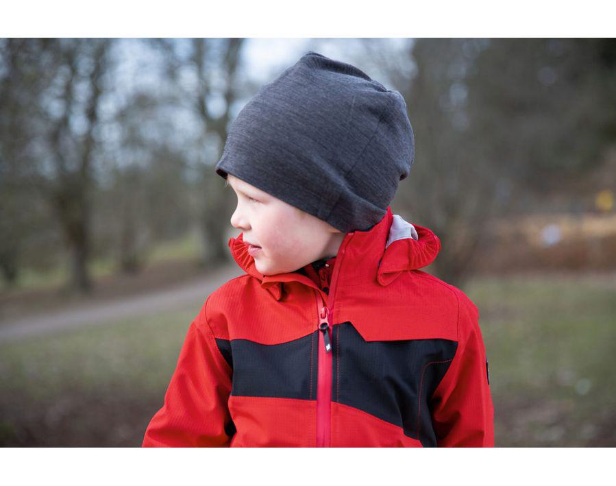 Hard Shell Jacke für Kinder ACCELERATE schwarz