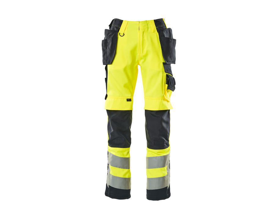 Hose mit Hängetaschen SAFE SUPREME hi-vis gelb/schwarzblau