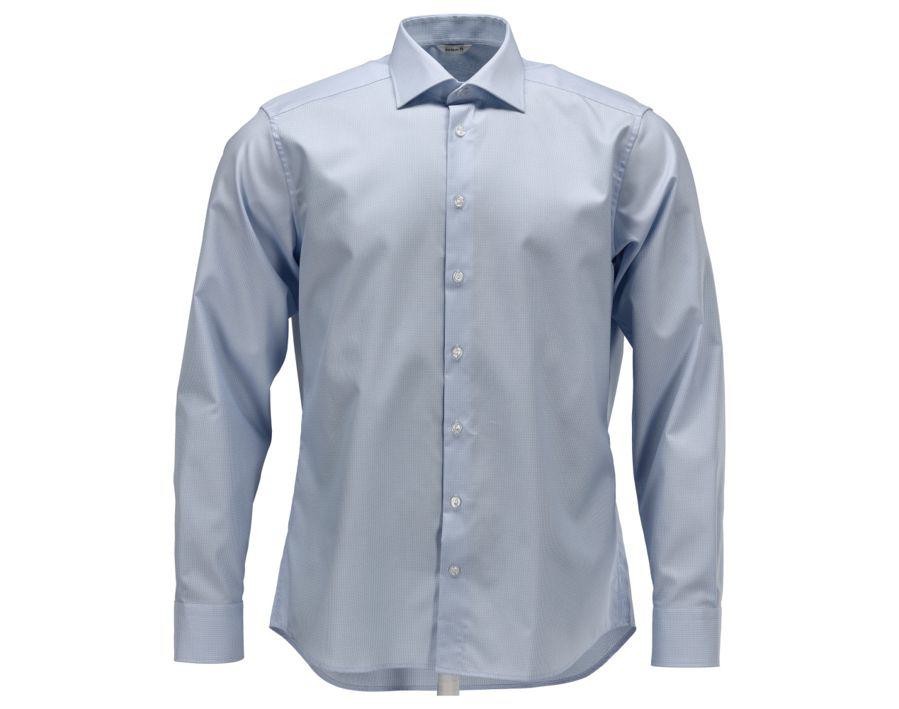Hemd FRONTLINE hellblau/weiss