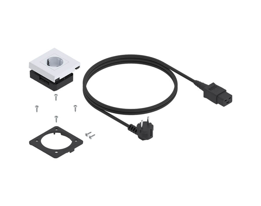 Stromelement und Netzkabel AMPEROS AC für LEGRABOX/MOVENTO 