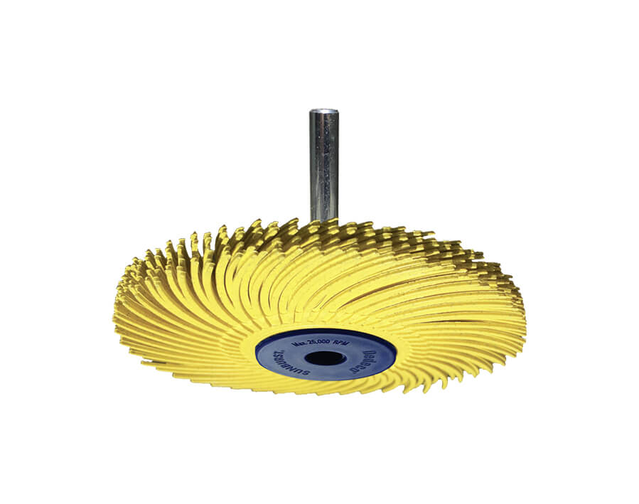 Radialschleifbürste PREMIUM SUNBURST (Schaftmontage) 