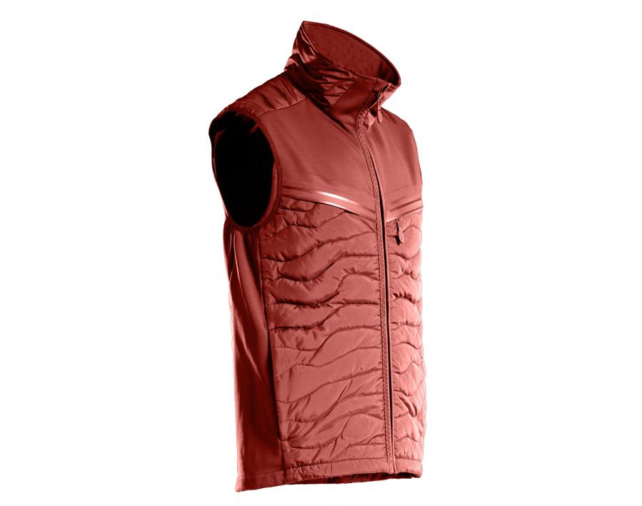 Thermoweste CUSTOMIZED Herbstrot