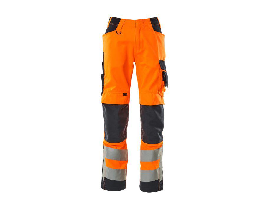 Hose mit Knietaschen SAFE SUPREME hi-vis orange/schwarzblau