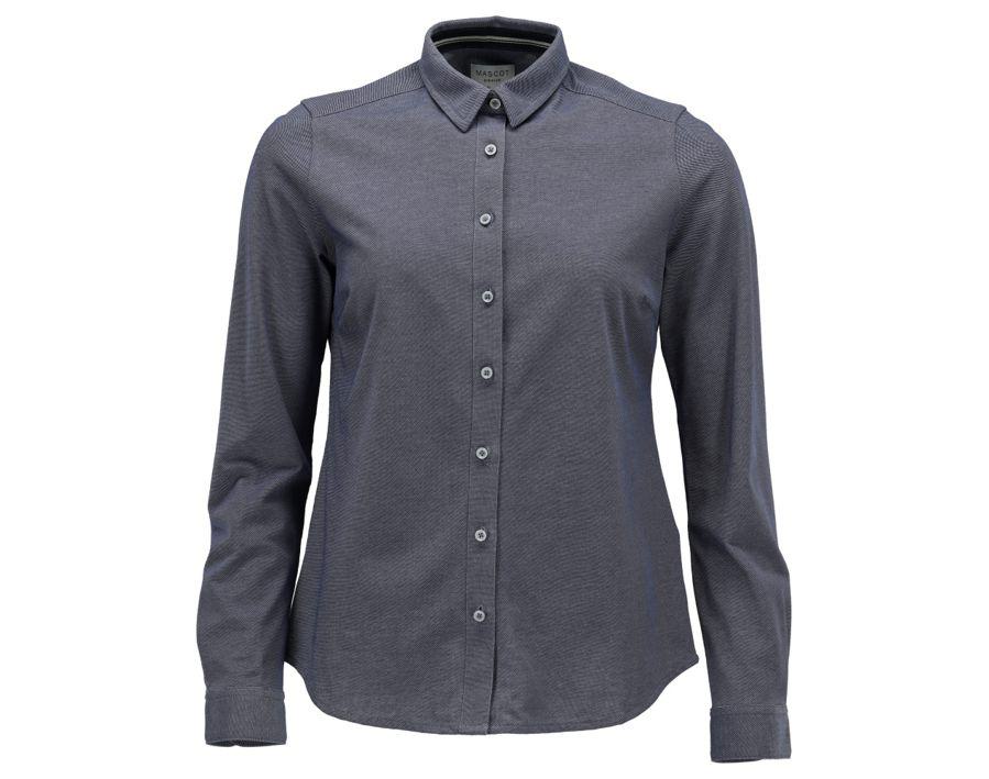 Hemd FRONTLINE blau-meliert