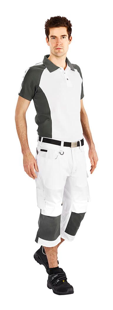 Polo-Shirt UNIQUE grün/schwarz