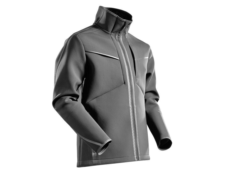 Giacca Softshell CUSTOMIZED grigio pietra