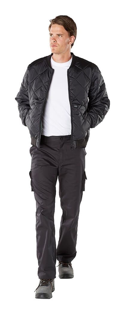 Hose mit Schenkeltaschen WORKWEAR schwarz