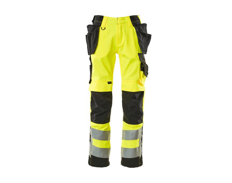 Hose mit Hängetaschen SAFE SUPREME hi-vis gelb/schwarz