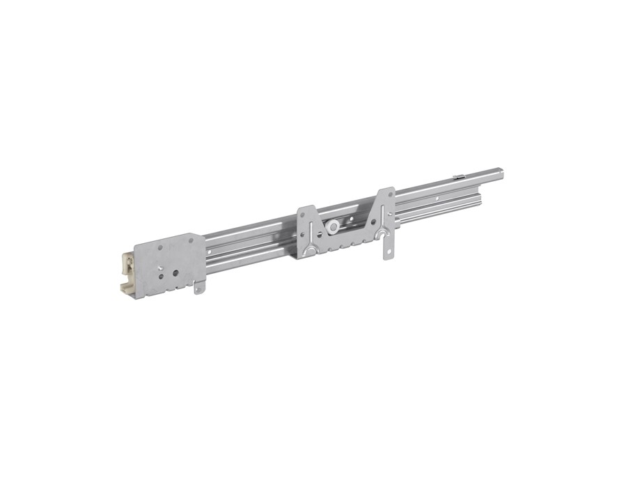 Auszugsführungen Quadro Duplex 45 für griffloses Blendendesign