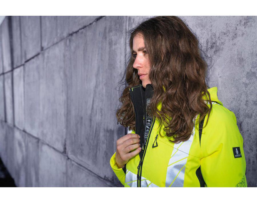 Winterjacke ACCELERATE SAFE hi-vis orange/moosgrün