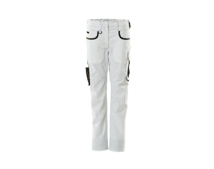 Hose UNIQUE weiss/dunkelanthrazit