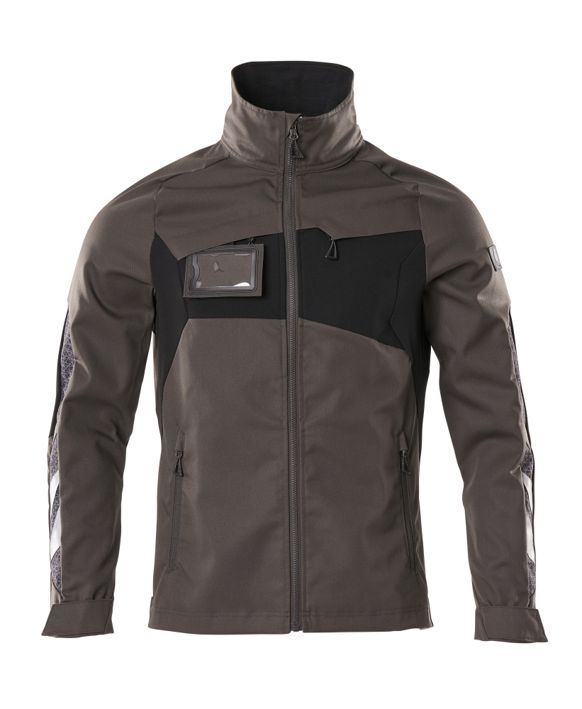 Jacke ACCELERATE dunkelanthrazit/schwarz
