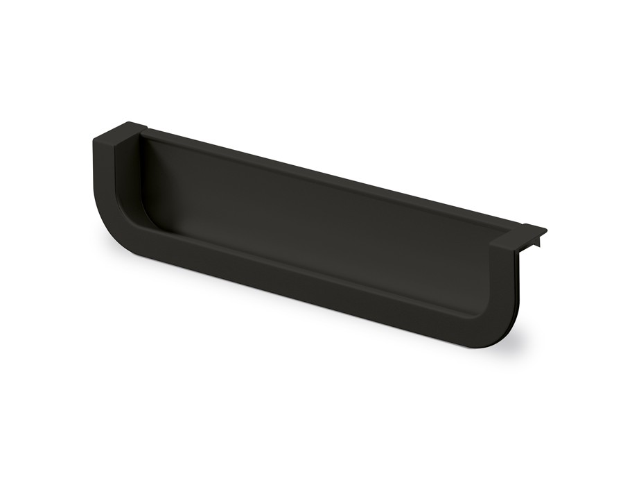 Einsetzgriff Athena, Bohrabstand 160 mm, L 170 mm, B 19 mm, H 36 mm, Schwarz matt