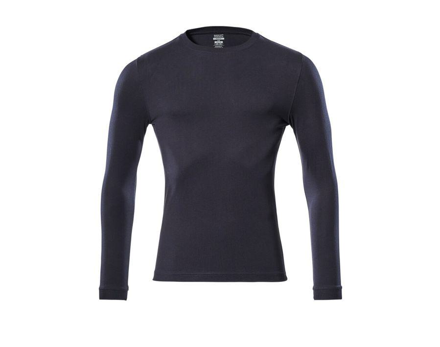 T-Shirt, Langarm CROSSOVER schwarzblau