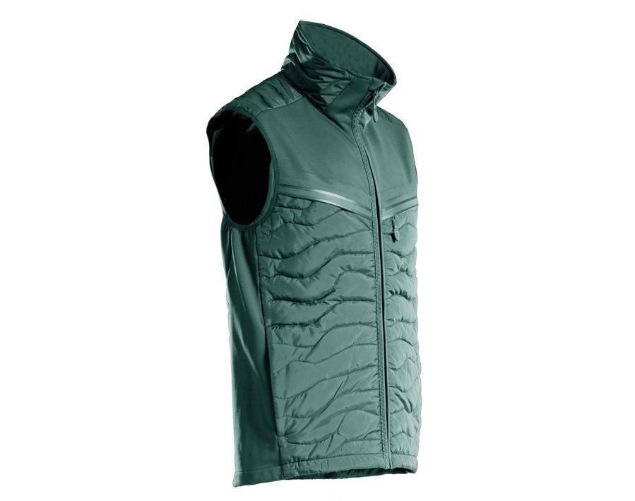 Thermoweste CUSTOMIZED waldgrün
