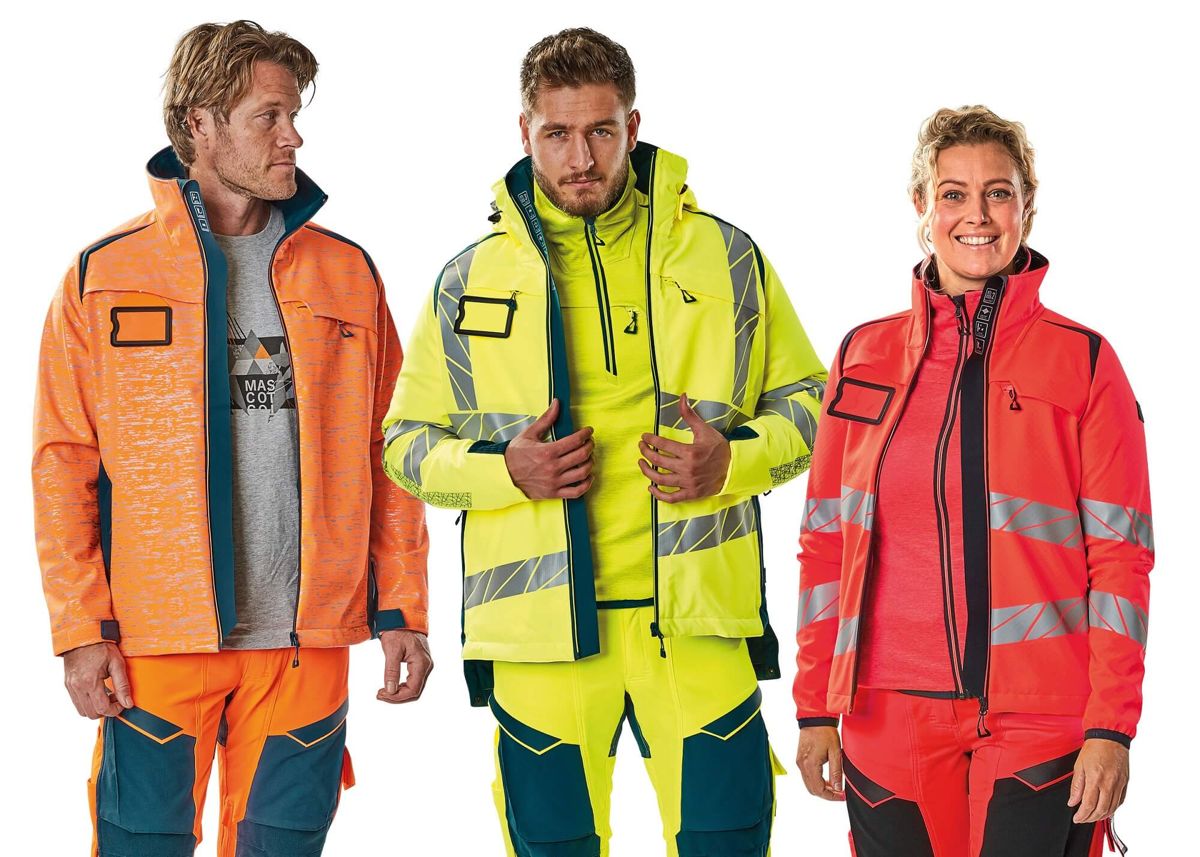 Hose mit Knietaschen ACCELERATE SAFE hi-vis gelb/schwarz