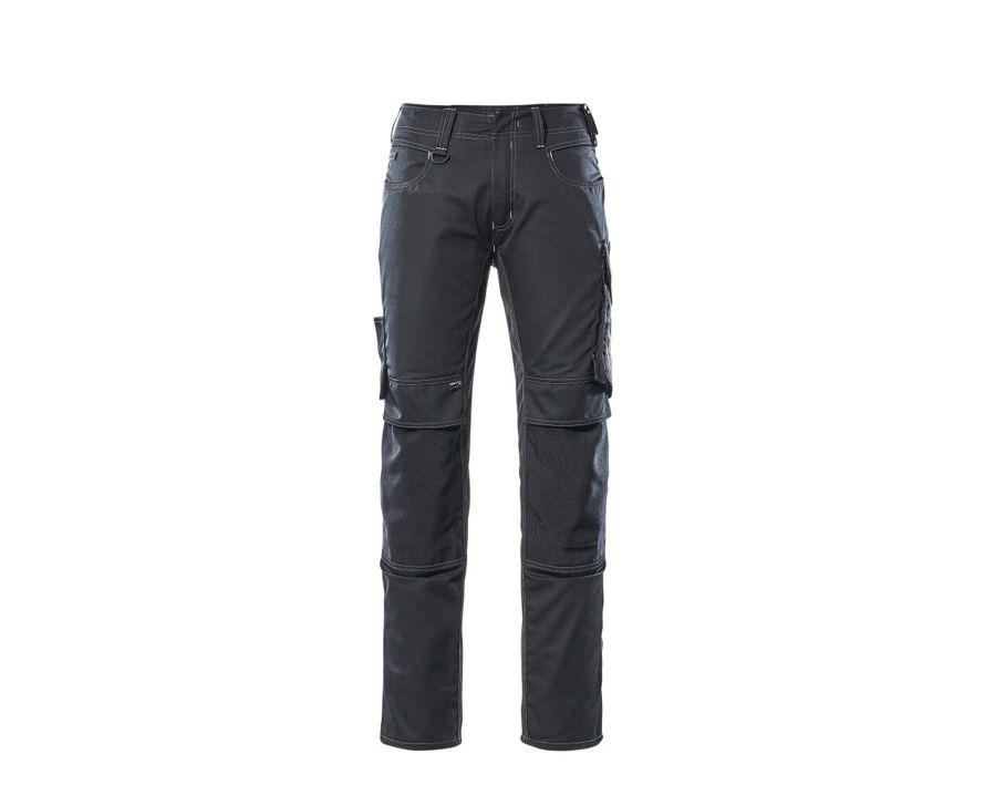 Hose mit Knietaschen UNIQUE schwarz/dunkelanthrazit