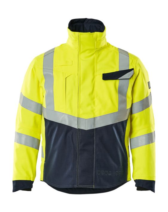 Winterjacke MULTISAFE hi-vis gelb/schwarzblau