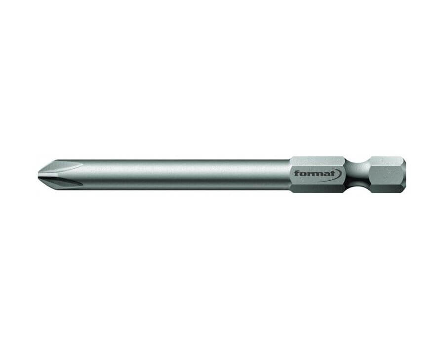 Bit für Kreuzschlitzschrauben PH 1/4" DIN 3126 E 6,3, 89 mm lang