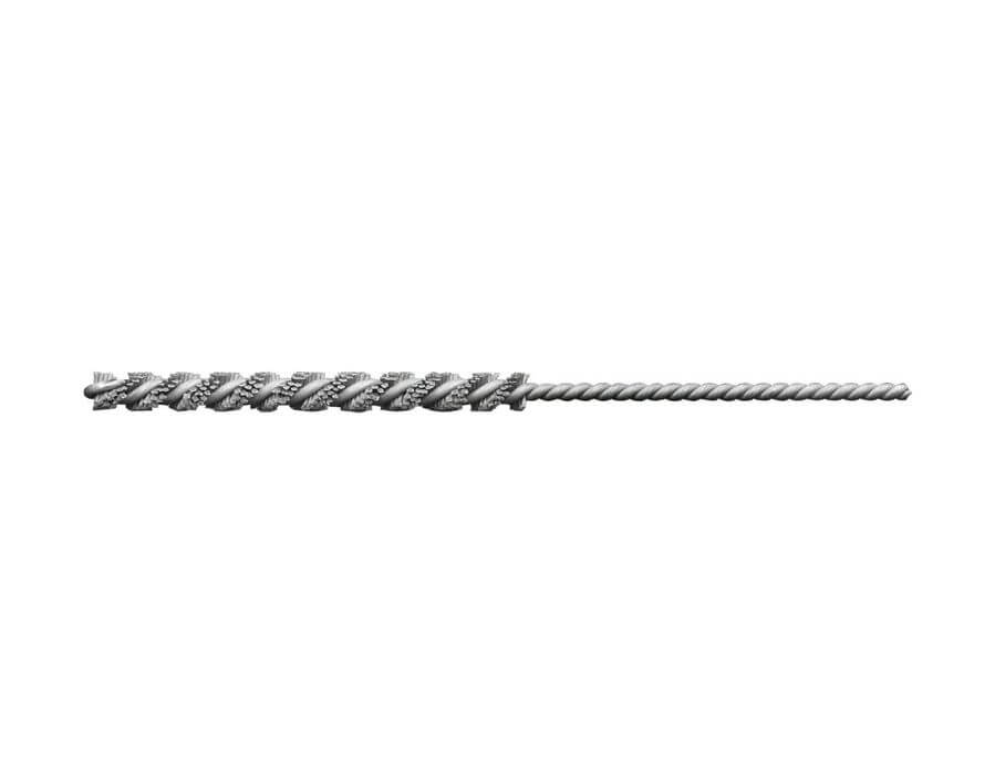 Mikro-Rohrbürste mit Siliciumcarbidbesatz