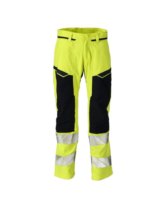Hose mit Knietaschen ACCELERATE MULTISAFE hi-vis gelb/schwarzblau