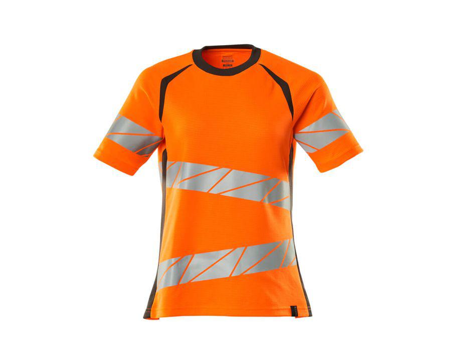 T-Shirt ACCELERATE SAFE hi-vis orange/dunkelanthrazit