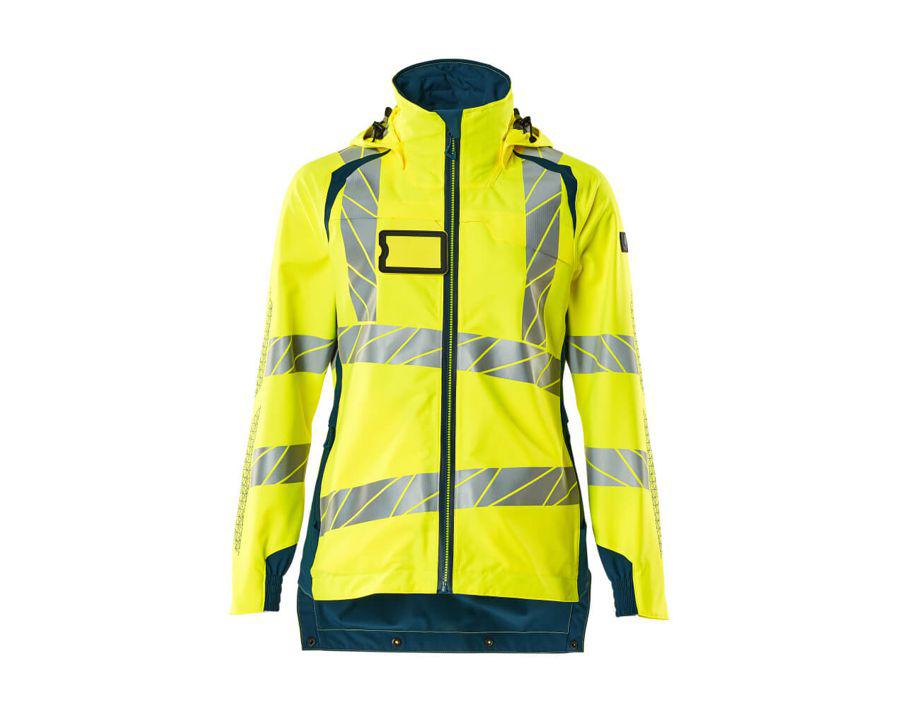 Hard Shell Jacke ACCELERATE SAFE hi-vis gelb/dunkelpetroleum
