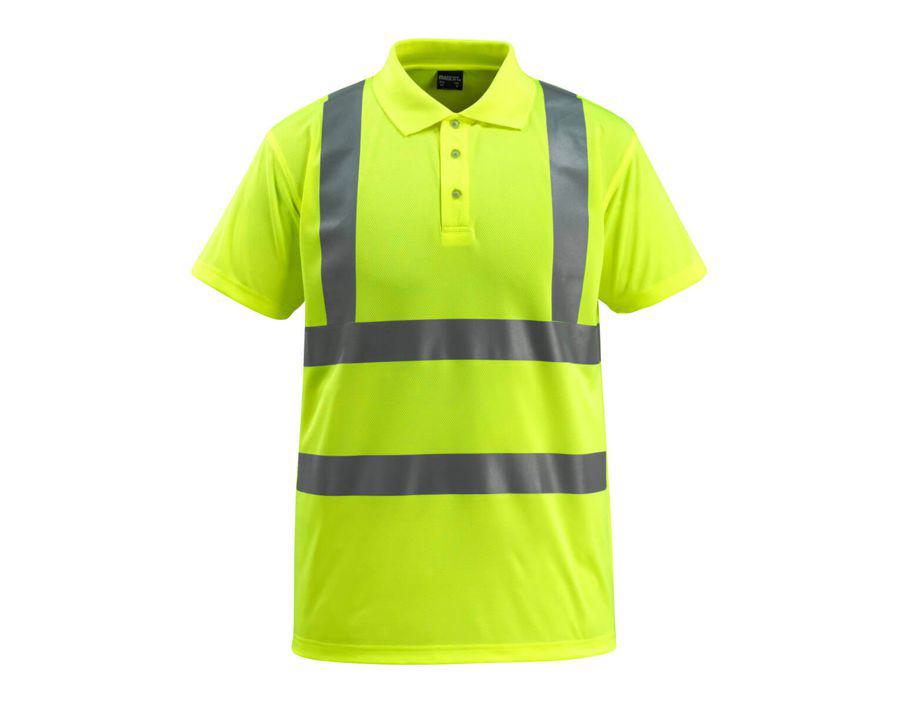 Polo-Shirt SAFE LIGHT hi-vis gelb