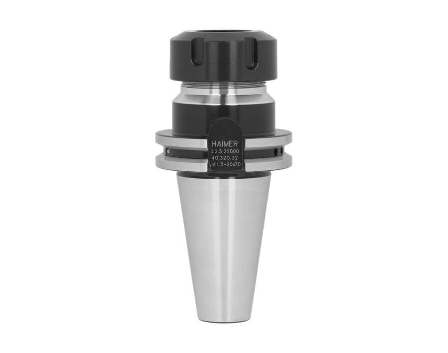 Spannzangenfutter Typ ER, ISO 7388-1 (DIN 69871), Form AD/B, SK 40, Wuchtgüte G2.5 22000 min-1