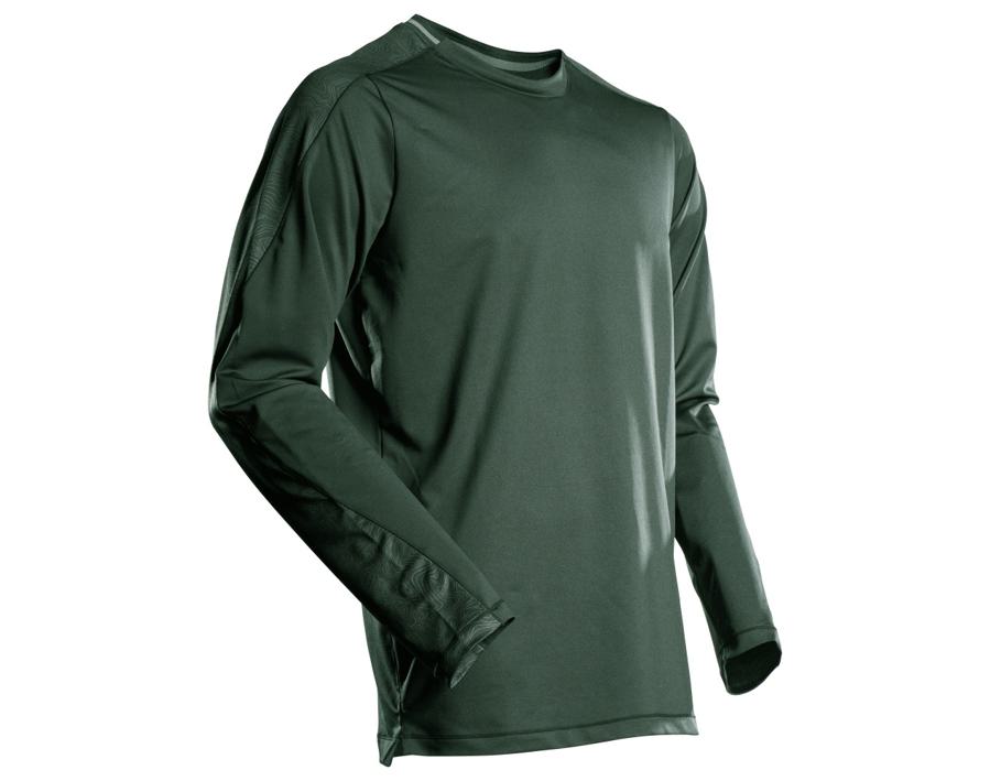 T-Shirt, Langarm CUSTOMIZED waldgrün