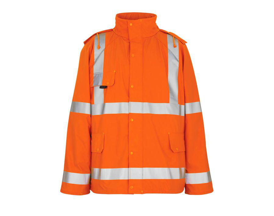 Regenjacke SAFE AQUA hi-vis orange