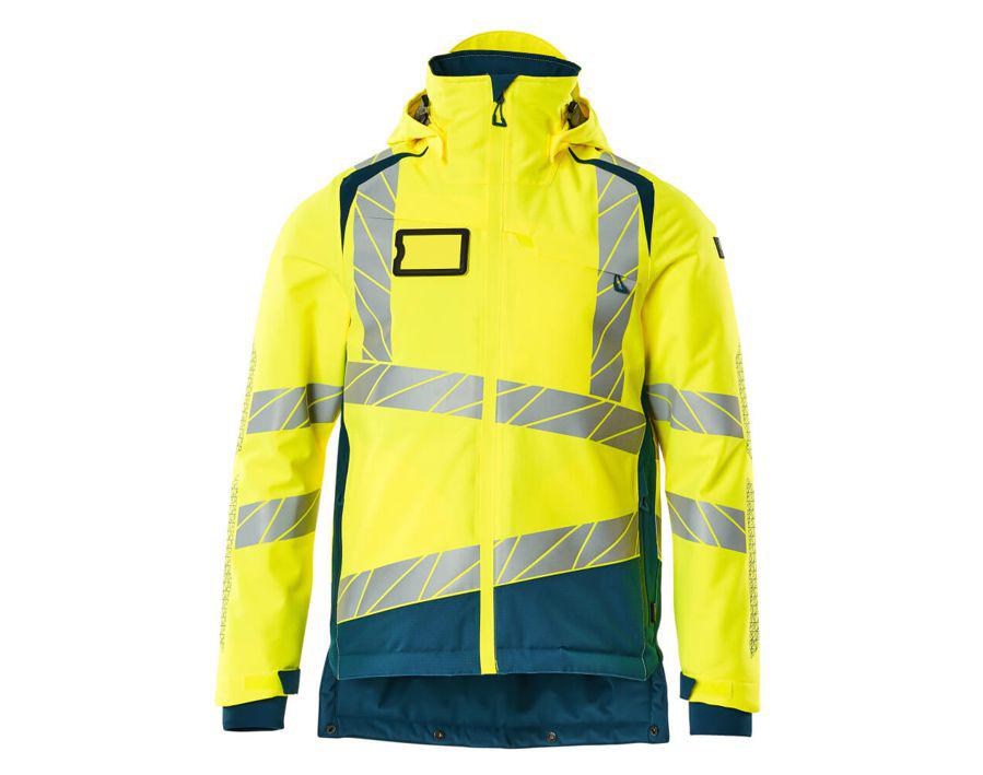 Winterjacke ACCELERATE SAFE hi-vis gelb/dunkelpetroleum