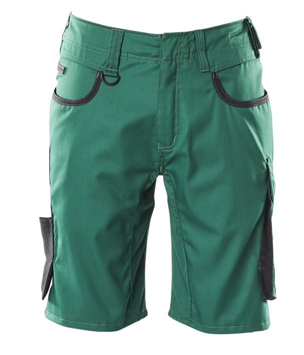Shorts UNIQUE grün/schwarz