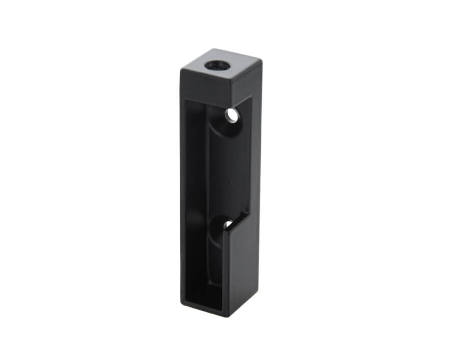 Schrankrohrhalter seitlich für Rohre 30 x 10 mm