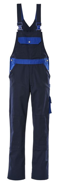 Latzhose mit Knietaschen IMAGE marine/kornblau