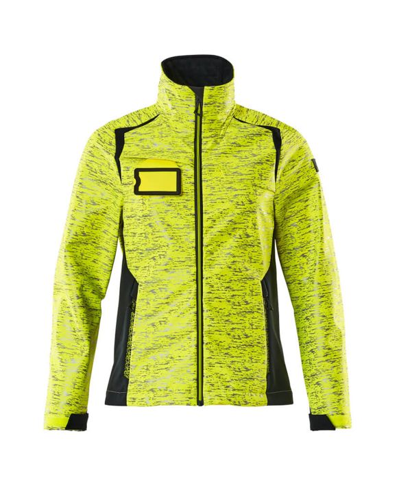 Soft Shell Jacke ACCELERATE SAFE hi-vis gelb/schwarzblau