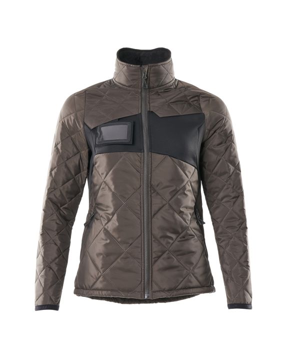 Thermojacke ACCELERATE dunkelanthrazit/schwarz