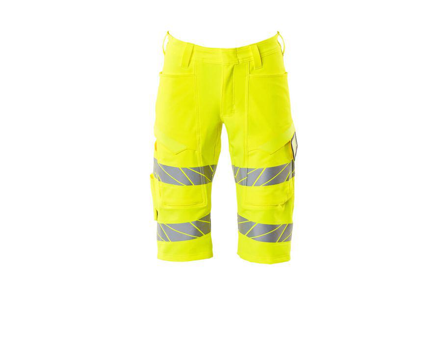 Shorts, lang ACCELERATE SAFE hi-vis gelb