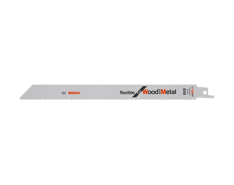 Säbelsägeblatt für Holz mit Metall
