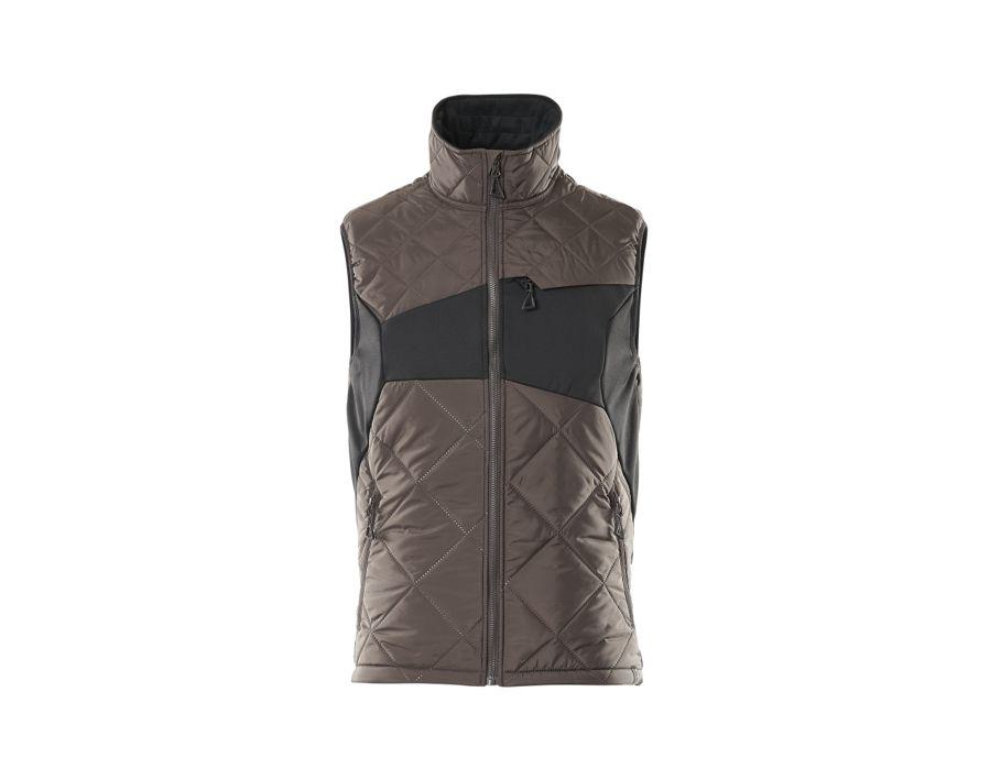 Thermoweste ACCELERATE dunkelanthrazit/schwarz