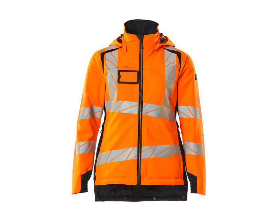 Winterjacke ACCELERATE SAFE hi-vis orange/schwarzblau