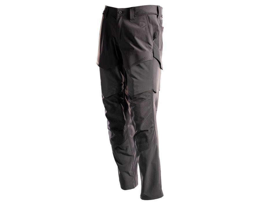 Hose mit Knietaschen CUSTOMIZED schwarz