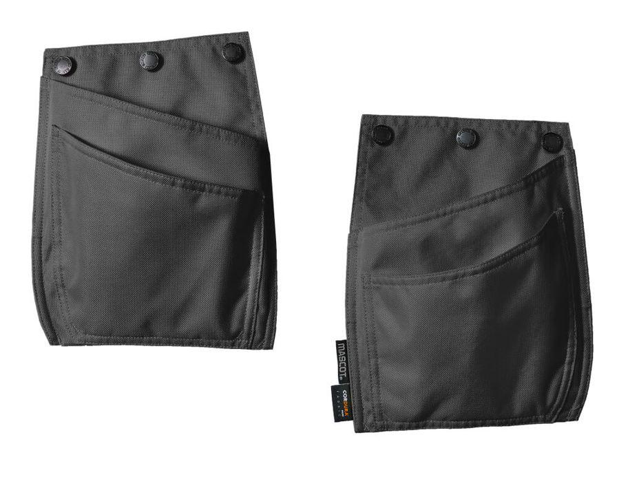 Hängetaschen COMPLETE schwarz
