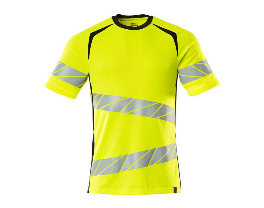 T-Shirt ACCELERATE SAFE hi-vis gelb/schwarz