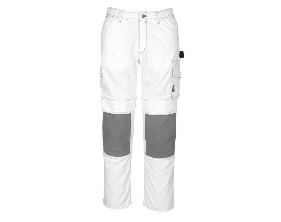 Hose mit Knietaschen HARDWEAR weiss