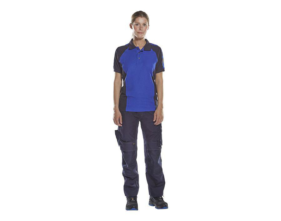 Polo-Shirt UNIQUE grün/schwarz