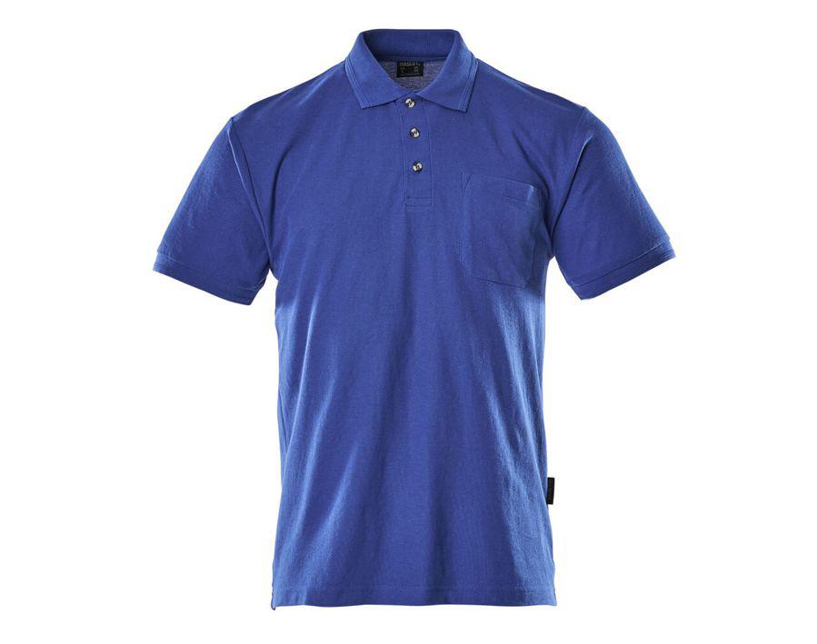 Polo-Shirt mit Brusttasche CROSSOVER kornblau
