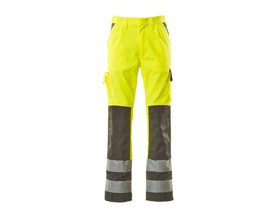 Hose mit Knietaschen SAFE COMPETE hi-vis gelb/anthrazit